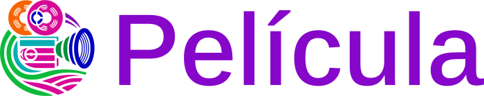 Película logo design