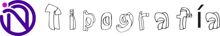 Tipografía logo design