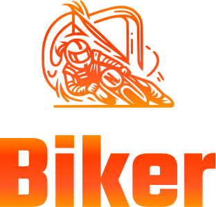 Biker logo design