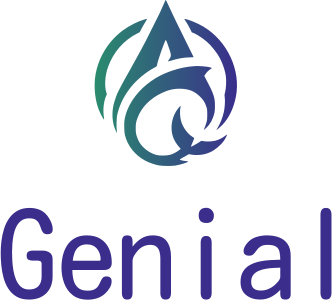 diseño de logotipo Genial