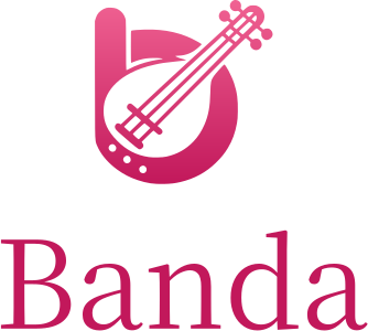 diseño de logotipo Banda