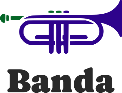 diseño de logotipo Banda
