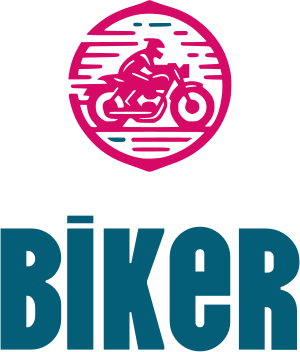 Biker logo design