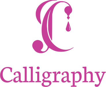 Calligraphy logo design