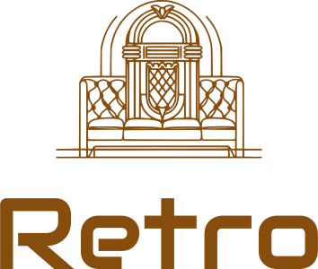 desain logo Retro