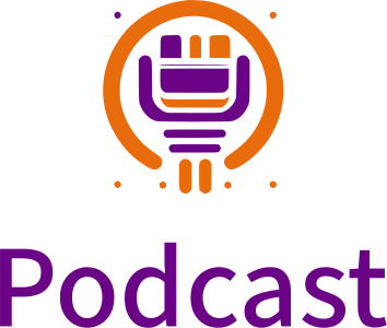 desain logo Podcast