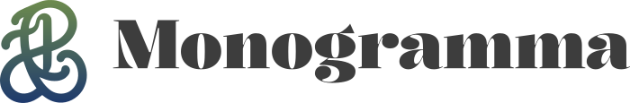 design del logo Monogramma