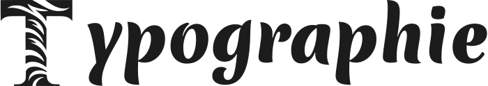 création de logo Typographie