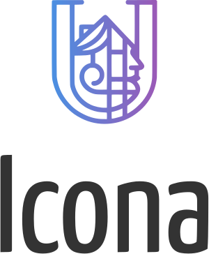 design del logo Icona