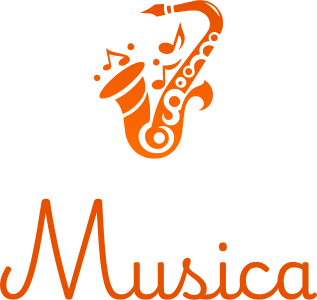 design del logo Musica