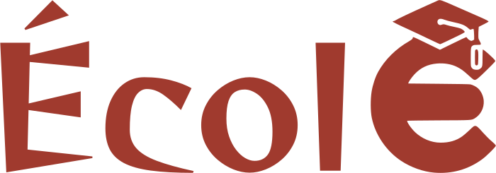 École logo design