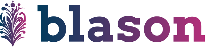 création de logo blason