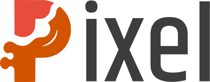 design del logo Pixel