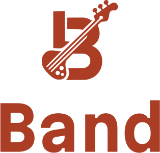 design del logo Band