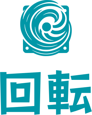回転 ロゴデザイン