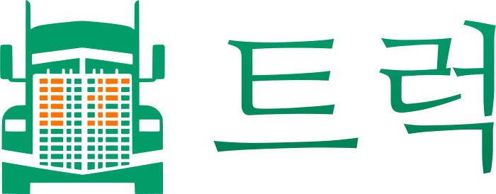 트럭 로고 디자인