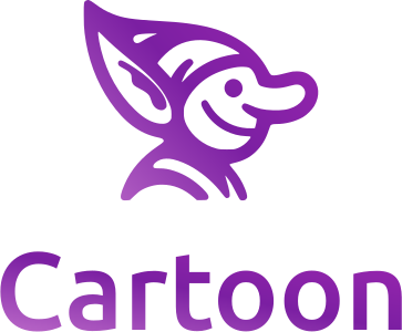 Cartoon logo design