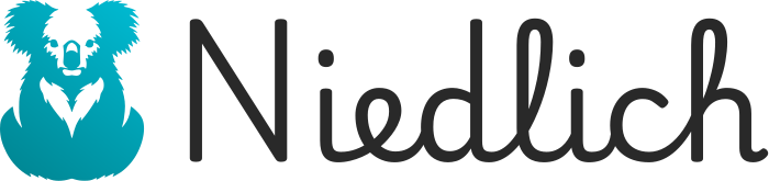 Niedlich logo design