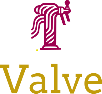 Valve logo design