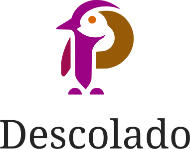 Descolado logo design