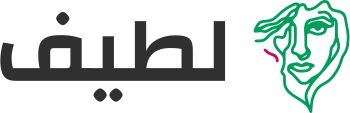لطيف logo design