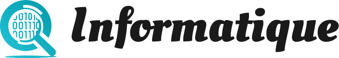 Informatique logo design