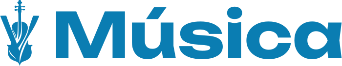 Música logo design