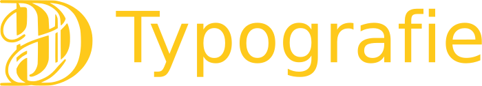 Typografie logo design