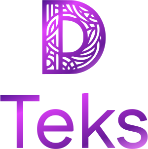 Teks logo design
