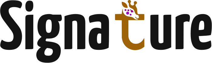 Signature logo design
