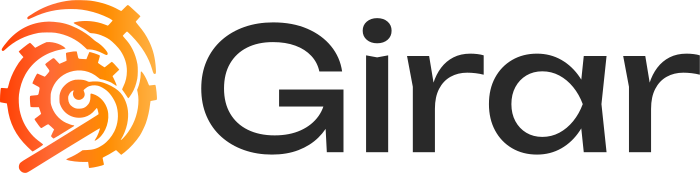Girar logo design