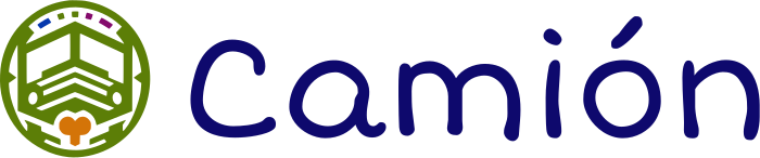 Camión logo design