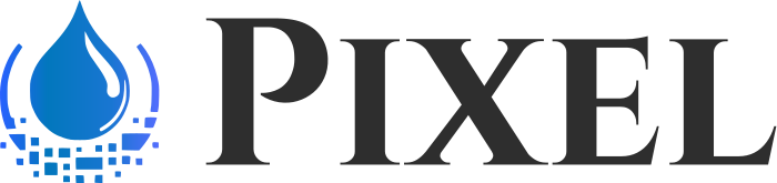 Pixel logo design