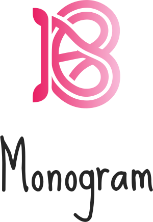 Monogram logo design