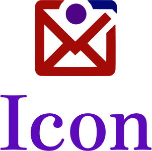 Icon logo design