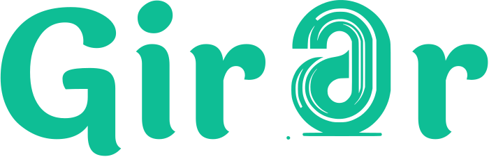 Girar logo design