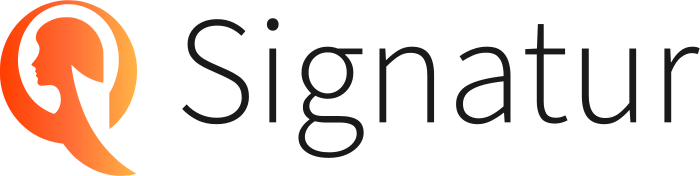 Signatur logo design