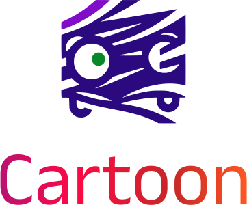 Cartoon logo design