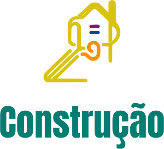 Construção logo design