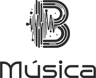 Música logo design