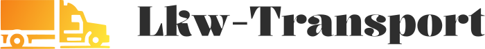 Lkw-Transport logo design