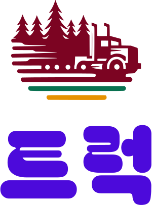 트럭 logo design