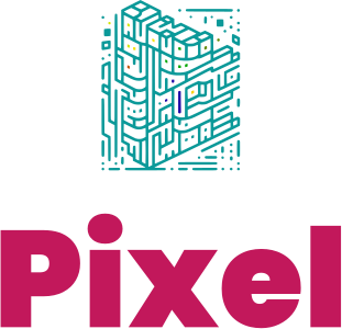 Pixel logo design