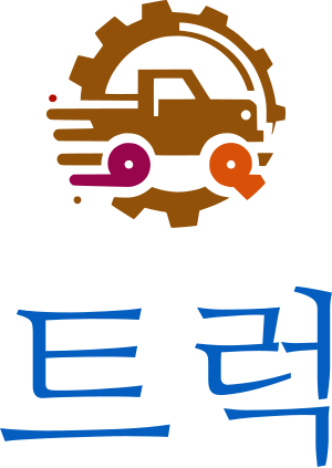 트럭 logo design