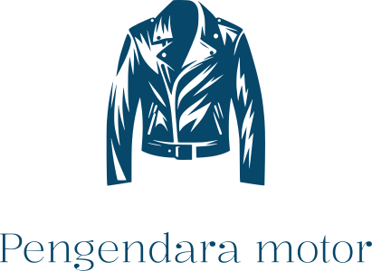Pengendara motor logo design