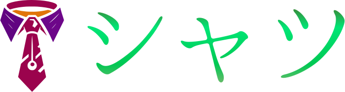 シャツ logo design