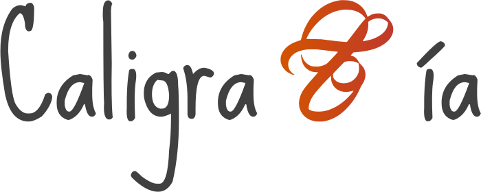 diseño de logotipo Caligrafía