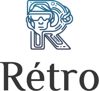 création de logo Rétro