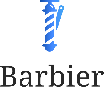 création de logo Barbier