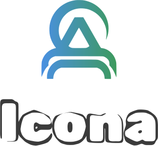 design del logo Icona
